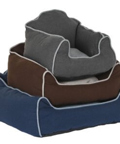 CAMA MASCOTA SET 3 POLIESTER 72X61X34 AZUL RM-205856 Disponible Ref 2023