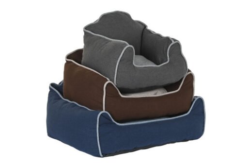 CAMA MASCOTA SET 3 POLIESTER 72X61X34 AZUL RM-205856 Disponible Ref 2023