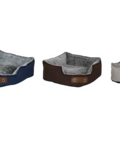 CAMA MASCOTA SET 3 POLIESTER 60X60X20 AZUL MARINO RM-205862 Ref 2019