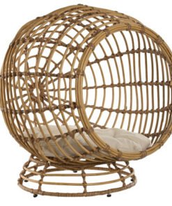 CAMA MASCOTA RATAN SINTETICO POLIESTER 60X58X58 RM-212129 Ref 2018