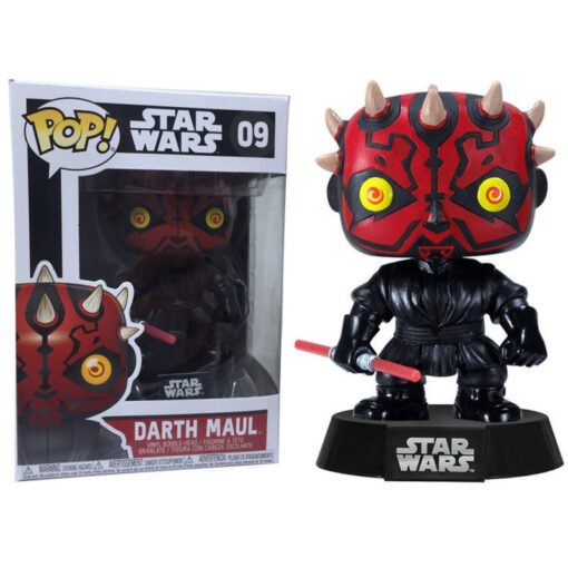 Figura POP Star Wars Darth Maul Figura de vinilo, tamaño aprox. 9cm. Pop! Star Wars: Darth Maul. REF 0290