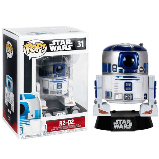Figura POP Star Wars R2-D2 Figura de vinilo, tamaño aprox. 9cm. Pop! Star Wars Bobble-Head: R2-D2. Ref0289