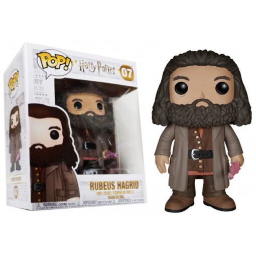 Figura POP Rubeus Hagrid Harry Potter 15cm Figura de vinilo, tamaño aprox. 15 cm. Pop! Harry Potter: Ruebus Hagrid ref0228