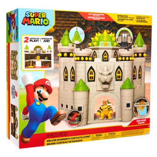 Playset Castillo Bowser deluxe Mario Bros ref0433