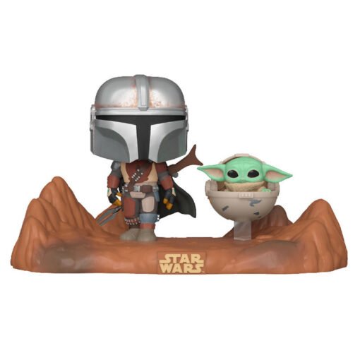 Figura POP Star Wars Mandalorian - The Child and Mandalorian ref0298 - Imagen 2