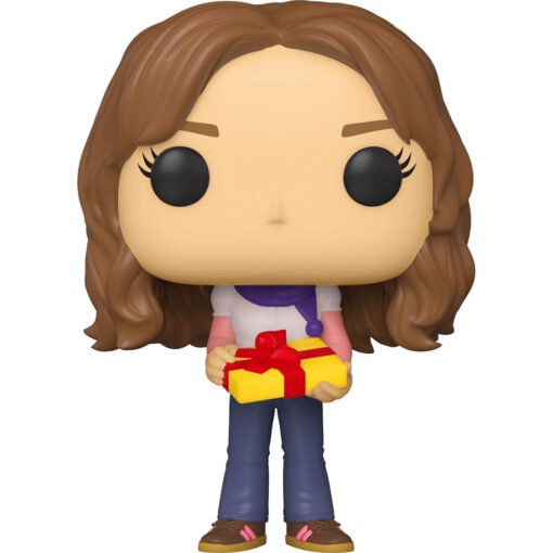 Figura POP Harry Potter Holiday Hermione Granger Figura vinilo Funko POP de 9cm en caja regalo con ventana. ref0229 - Imagen 3