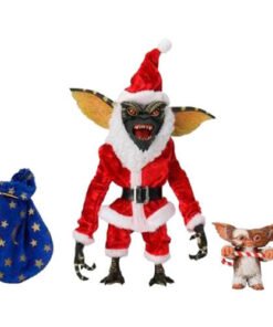 Blister 2 figuras Santa Stripe y Gizmo Gremlins 18cm Figuras articuladas: Tamaño: 18cm.REF0395