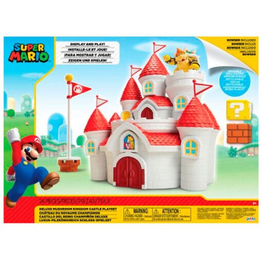 Playset Mushroom Kingdom Castle Mario Bros Nintendo ref0420