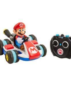 Coche Mini RC Racer Mario Kart Nintendo radio control Tamaño: 20cm. Puedes dirigirlo hacia todas direcciones: hacia atrás, hacia delante y a los lados. ref0419