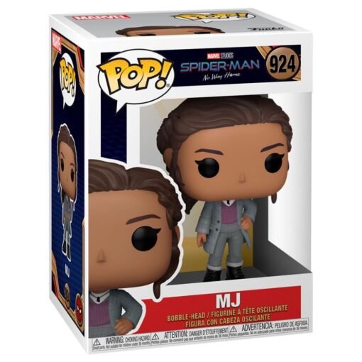 Figura POP Marvel Spiderman No Way Home MJ Figura vinilo Funko POP de 9cm en caja regalo con ventana. Ref0104 - Imagen 3