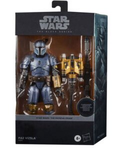 Figura Paz Vizla Carbonized Black Series Star Wars 15cm Tamaño: 15cm. PVC. Figura articulada. Contiene accesorios. ref0311
