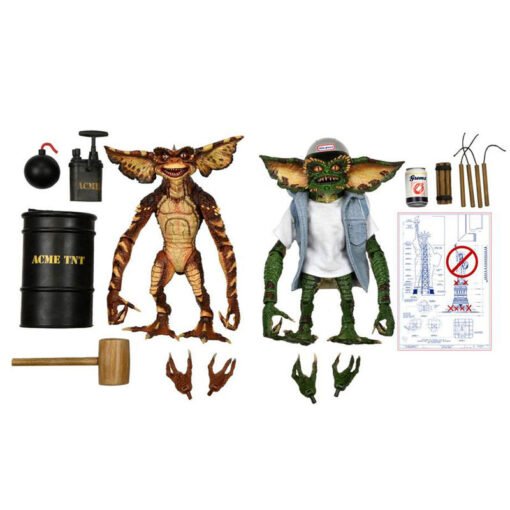 Blister figuras Gremlins Ultimate Demolition Gremlins 2 15cm Tamaño: 15cm. Figura articulada. Contiene accesorios. REF0397 - Imagen 2