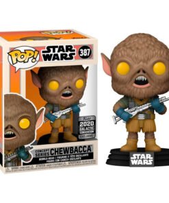 Figura POP Star Wars Chewbacca Exclusive 2020 Galactic Convention Exclusive. Figura vinilo Funko POP de 9cm en caja regalo con ventana. ref0313