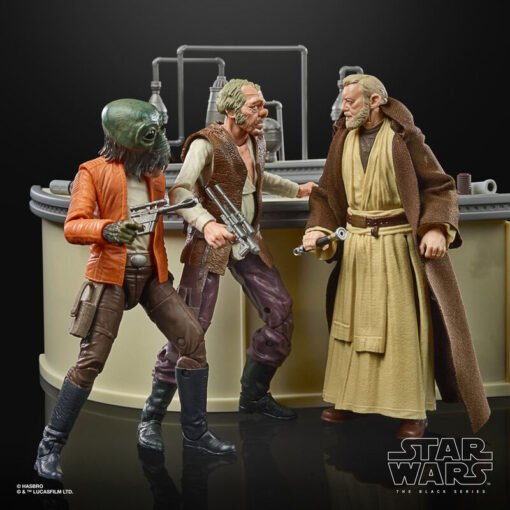 Set figuras The Power Of The Force Cantina Showdown Black Series Star Wars 15cm Tamaño: 15cm. ref0299 - Imagen 3