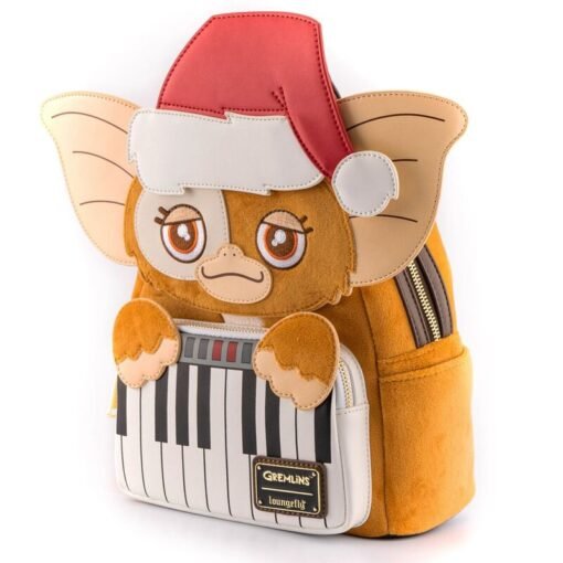 Mochila Gizmo Navidad Gremlins Loungefly 26cm Tamaño: 22,5x26,25x11,25cm. REF0390 - Imagen 3