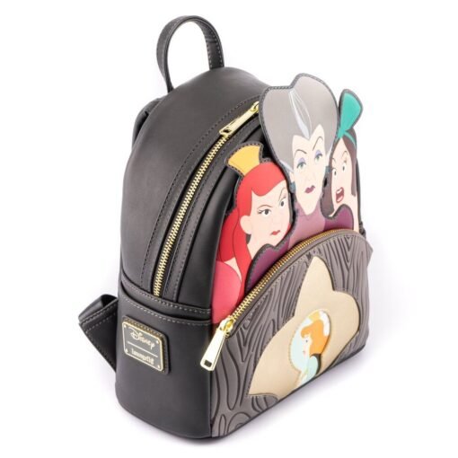 Mochila Madrastra malvada Cenicienta Disney Loungefly 26cm Tamaño: 22,5x26,25x11,25cm. ref0441 - Imagen 3