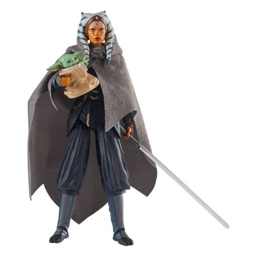 Figura Ahsoka Tano and Grogu Vintage Collection Star Wars 10cm Tamaño: 10cm. Figura articulada. Contiene accesorios. REF0255