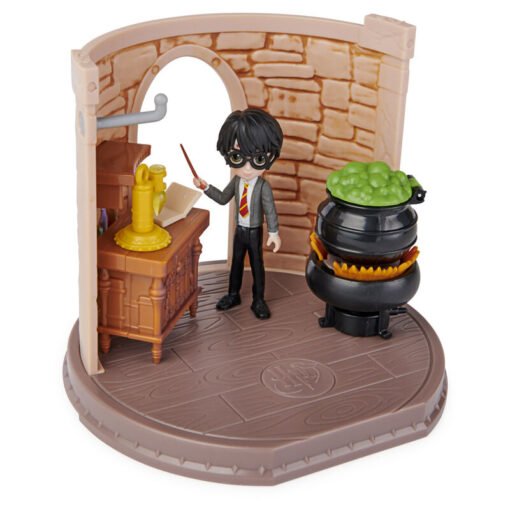 Diorama Magical Minis Aula de Pociones Harry Harry Potter Wizarding World ref0204