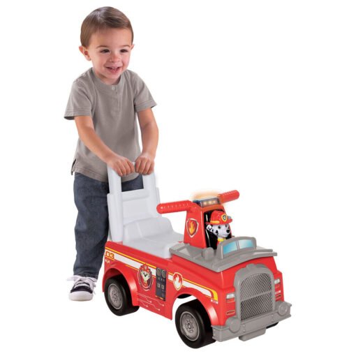 Correpasillos Marshall Patrulla Canina Paw Patrol Pulsadores en el manillar que reproducen sonidos y melodías. Ruedas extra anchas para mayor estabilidad. ref0429