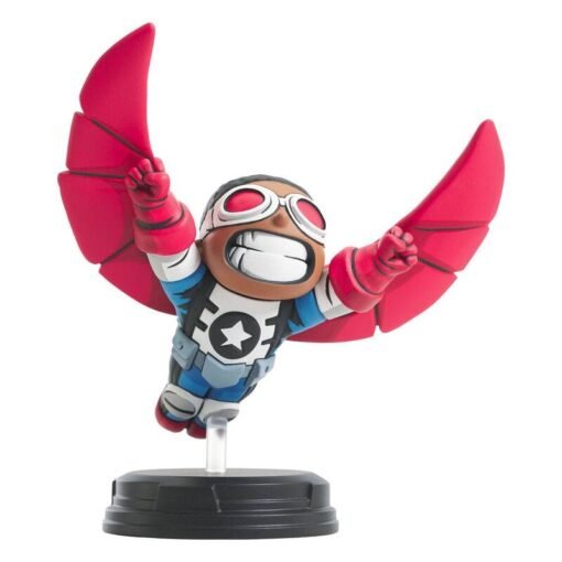 Figura Falcon Los Vengadores Avengers Marvel Animated 13cm Ref0098