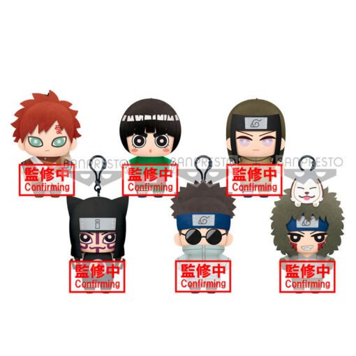 Expositor 9 peluches Tomonui Naruto 15cm surtido ref0056