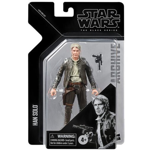 Figura Han Solo The Black Series Star Wars 15cm Tamaño: 15cm. Figura articulada. Contiene accesorios. REF0279 - Imagen 3