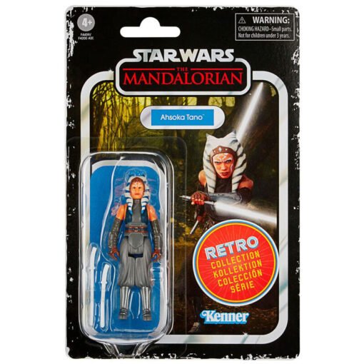 Figura Ahsoka Tano retro collection The Mandalorian Star Wars 9,5cm Tamaño: 9,5cm. Figura articualda. Contiene accesorios REF0256 - Imagen 3