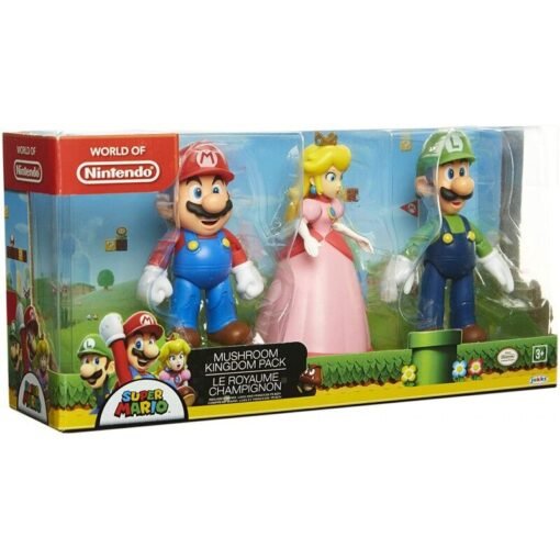 Blister 3 figuras Super Mario Bros 10cm Tamaño: 10cm ref0551