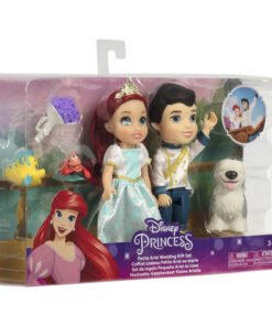 Muñecas Ariel + Eric La Sirenita Disney 15cm Tamaño: 15cm. Muñeca articulada. Tambien contiene a Sebastian, Flounder y Max. ref0407