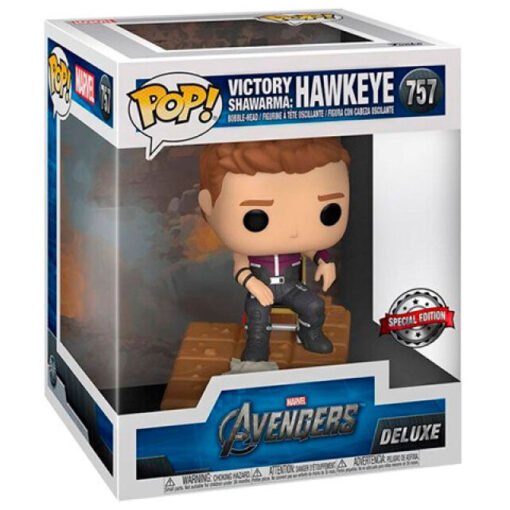 Figura POP Marvel Avengers Hawkeye Victory Shawarma Exclusive Ref0095