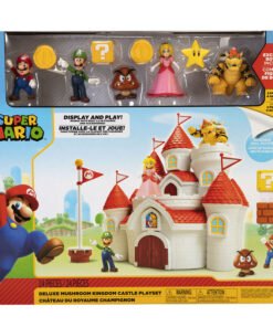 Playset Castillo Deluxe Reino Champiñon Super Mario Bros Contiene: 24 piezas. ref0544