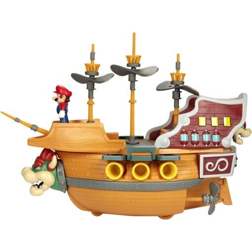 Playset Deluxe Aeronave Bowser Super Mario Nintendo Tamaño figura: 6cm. ref0549