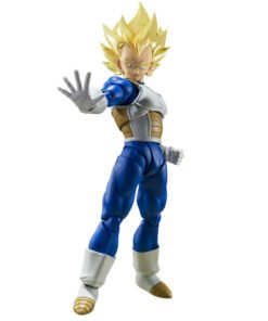 Figura SH figuarts Super Saiyan Vegeta Awakened Super Saiyan Blood Dragon Ball Z 14cm Ref0020