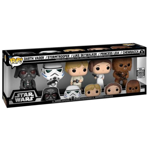 Blister 5 Figuras POP Star Wars Classics Exclusive Ref 0337