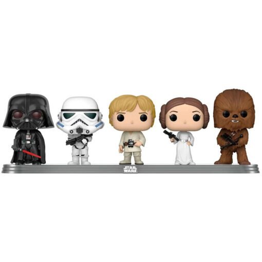 Blister 5 Figuras POP Star Wars Classics Exclusive Ref 0337 - Imagen 3