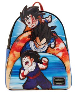 Mochila Trio Dragon Ball Z Loungefly 31cm REF0460
