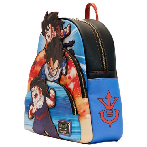 Mochila Trio Dragon Ball Z Loungefly 31cm REF0460 - Imagen 2