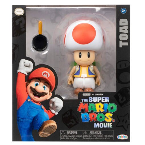 Figura Toad La Pelicula Super Mario Bros 13cm Tamaño: 13cm. ref0547