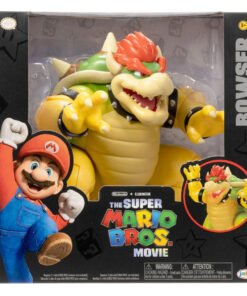 Figura Bowser La Película Super Mario Bros 17,5cm Tamaño: 17,5cm. Figura articulada. Efecto de fuego por la boca. ref0546