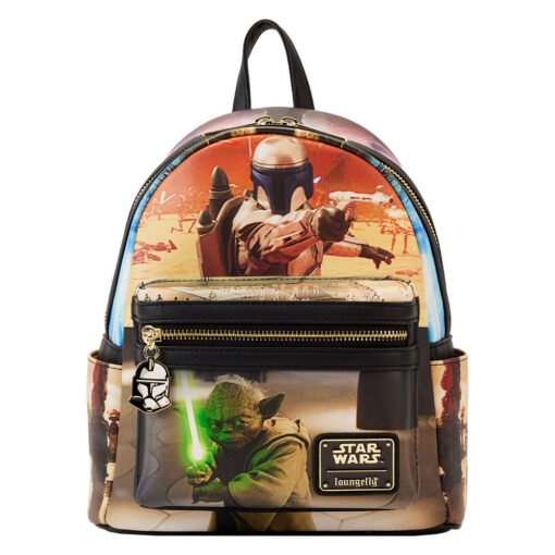 Mochila El Ataque de los Clones Episode II Star Wars Loungefly 26cm Ref 0340