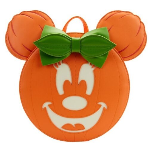 Mochila Calabaza Mickey Disney Loungefly 20cm Tamaño: 20x20x10,62cm. REF0384