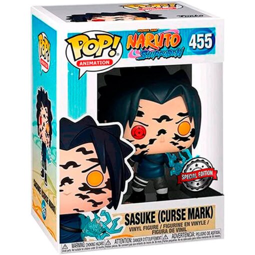 Figura POP Naruto Shippuden Sasuke Curse Mark Exclusive Ref0061 - Imagen 3