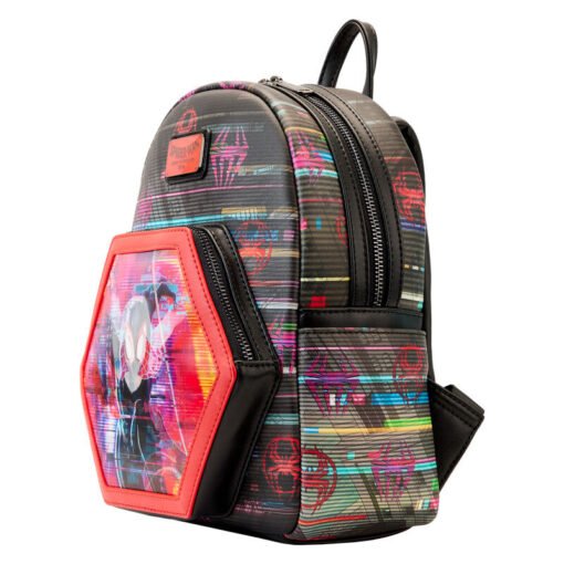 Mochila lenticular Cruzando el Multiverso Spiderman Marvel Loungefly 27cm Ref 0453 - Imagen 3