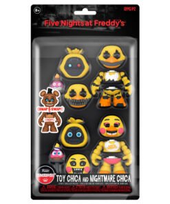 Blister 2 figuras Snaps! Five Nights at Freddys Toy Chica and Nightmare Chica ref 0560