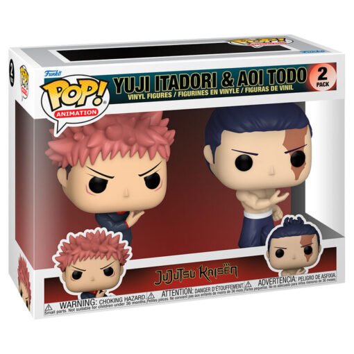 Blister 2 figuras POP Jujutsu Kaisen Yuji Itadori & Aoi Todo Ref0127