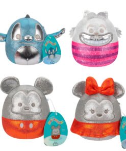 Blister 4 peluches 100th Anniversary Disney Squishmallows 12cm Ref0353