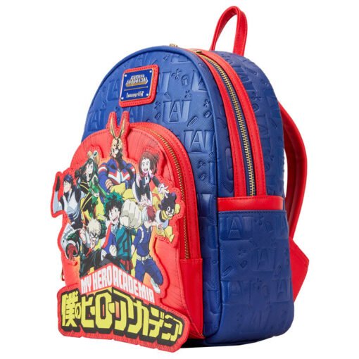 Mochila Group Debossed Logo My Hero Academia Loungefly 26cm ref 0440 - Imagen 3