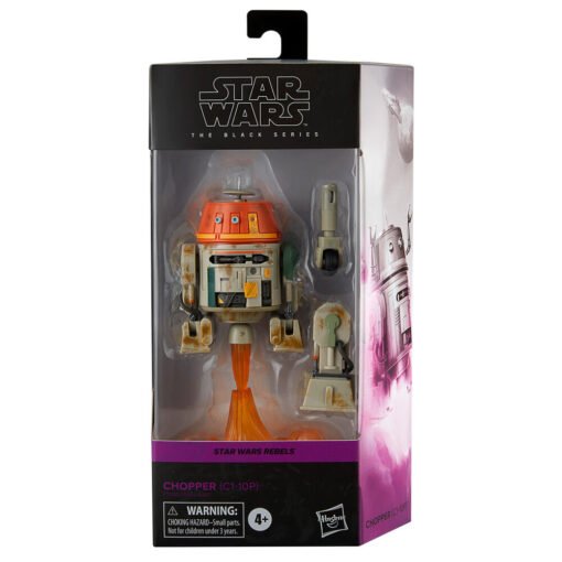 Figura Chopper C1-10P Ahsoka Star Wars 15cm The Black Series. Tamaño: 15cm. Figura articulada. Contiene accesorios. REF0281
