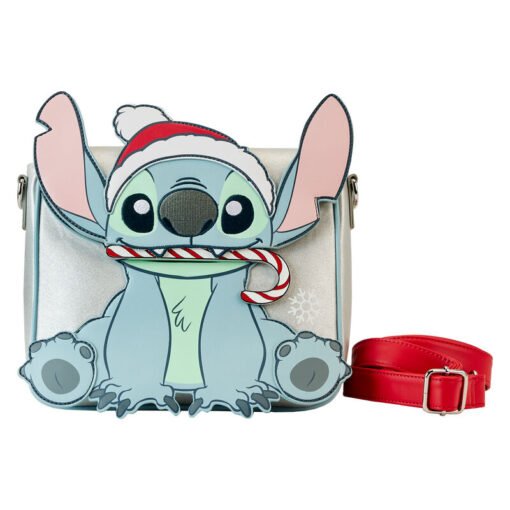 Bolso glitter Holiday Stitch Disney Loungefly Ref0352