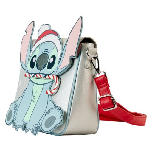 Bolso glitter Holiday Stitch Disney Loungefly Ref0352 - Imagen 3